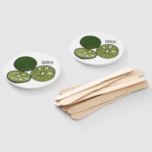 Afbeelding van de Kaffir-limoen Handwaaier (Niet-gemonteerd)