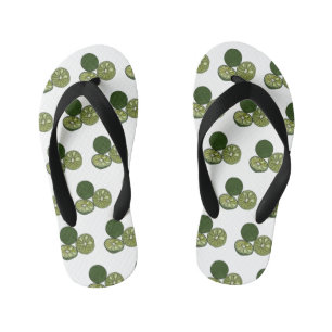 Afbeelding van de Kaffir-limoen Kinder Teenslippers