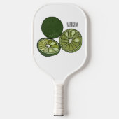 Afbeelding van de Kaffir-limoen Pickleball Paddle (Achterkant)