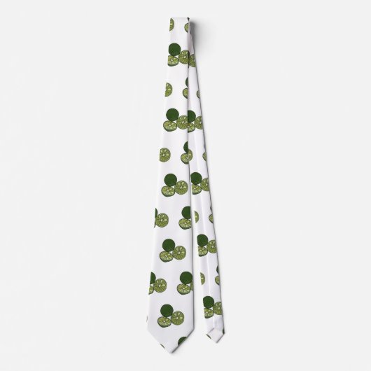 Afbeelding van de Kaffir-limoen Stropdas (Voorkant)