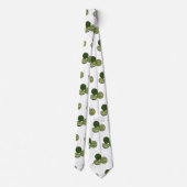 Afbeelding van de Kaffir-limoen Stropdas (Achterkant)