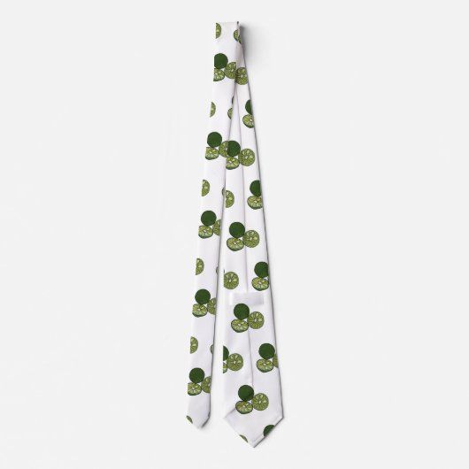 Afbeelding van de Kaffir-limoen Stropdas (Achterkant)