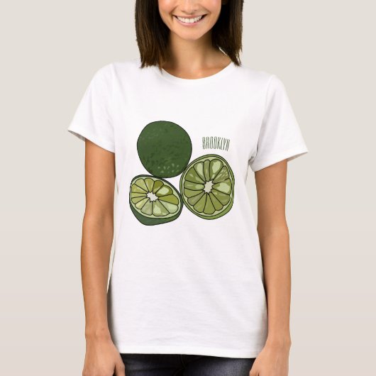 Afbeelding van de Kaffir-limoen T-shirt (Voorkant)