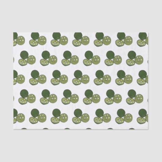 Afbeelding van de Kaffir-limoen Tissuepapier (Voorkant)