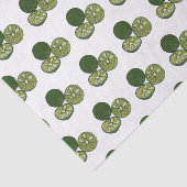 Afbeelding van de Kaffir-limoen Tissuepapier (Detail)