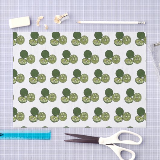 Afbeelding van de Kaffir-limoen Tissuepapier (Craft)