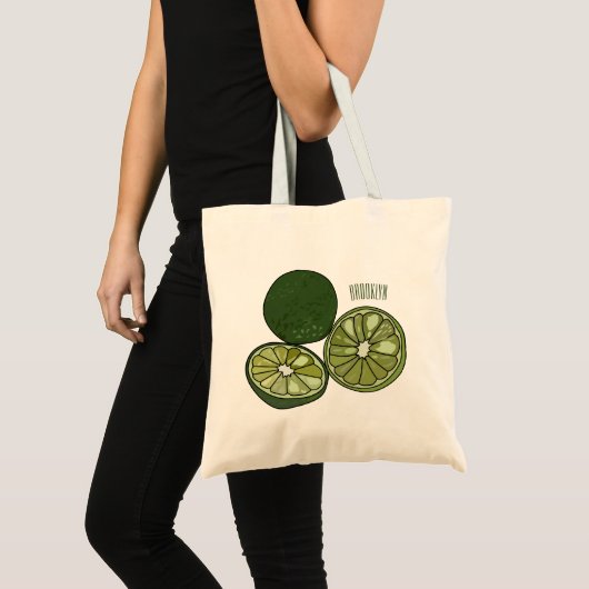 Afbeelding van de Kaffir-limoen Tote Bag (Voorkant (product))