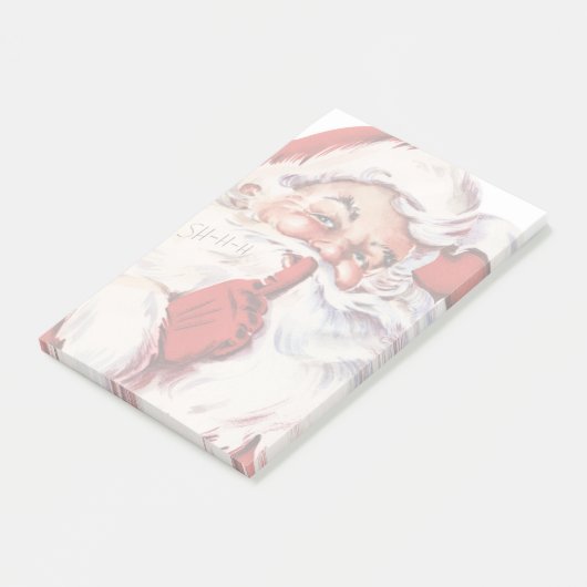  afbeelding van de kerstman post-it® notes (Schuin)