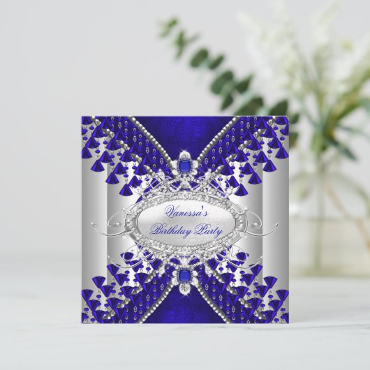 Afbeelding van de Koninklijke Blauwe Ronde van Bir Kaart (Staand voorkant)