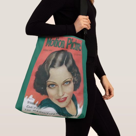 Afbeelding van de motie februari 1931 Gloria Swans Crossbody Tas (Dichtbij)