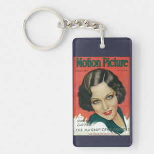 Afbeelding van de motie februari 1931 Gloria Swans Sleutelhanger