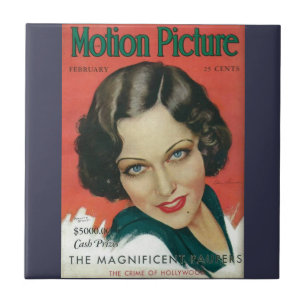 Afbeelding van de motie februari 1931 Gloria Swans Tegeltje
