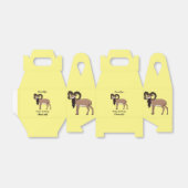 Afbeelding van de Mouflon-geit Bedankdoosjes (Uitgevouwen)