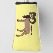 Afbeelding van de Mouflon-geit Golfheadcover (Draai 90)