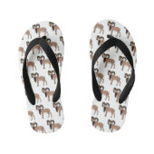 Afbeelding van de Mouflon-geit Kinder Teenslippers (Voetbed)