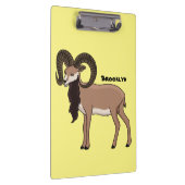Afbeelding van de Mouflon-geit Klembord (Rechts)