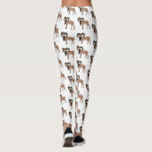 Afbeelding van de Mouflon-geit Leggings (Achterkant)