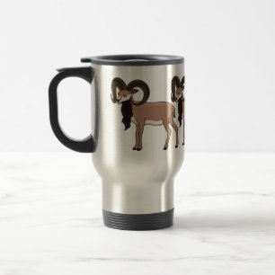 Afbeelding van de Mouflon-geit Reisbeker