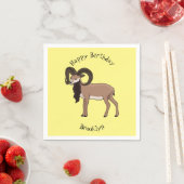 Afbeelding van de Mouflon-geit Servet (Insitu)