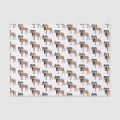 Afbeelding van de Mouflon-geit Tissuepapier (Voorkant)