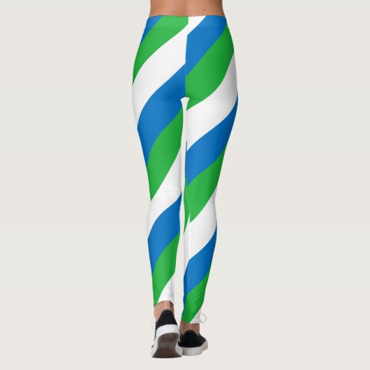 Afbeelding van de nationale vlag van Sierra Leone Leggings (Achterkant)