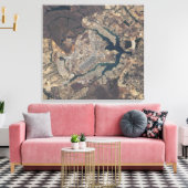 Afbeelding van de natuurlijke kleuren van BrasCoSh Canvas Afdruk (Insitu (Woonkamer))