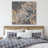 Afbeelding van de natuurlijke kleuren van BrasCoSh Canvas Afdruk (Insitu (Slaapkamer))