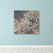 Afbeelding van de natuurlijke kleuren van BrasCoSh Canvas Afdruk (Insitu (Houten vloer))