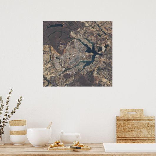 Afbeelding van de natuurlijke kleuren van BrasCoSh Poster (Keuken)