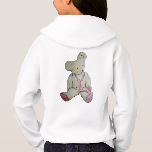 afbeelding van de oude teddybeer (Achterkant)
