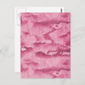 Afbeelding van de roze roze roze roze roze huid briefkaart (Voorkant / Achterkant)