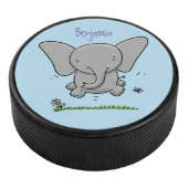 Afbeelding van de schattige baby-olifant cartoon hockey puck (3/4)
