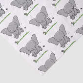 Afbeelding van de schattige baby-olifant cartoon tissuepapier (Detail)