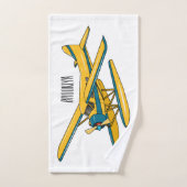 Afbeelding van de Seaplane cartoon Bad Handdoek (Handdoek)
