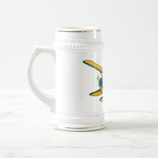 Afbeelding van de Seaplane cartoon Bierpul (Links)