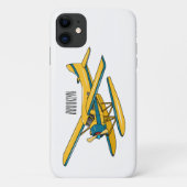 Afbeelding van de Seaplane cartoon Case-Mate iPhone Case (Achterkant)