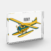 Afbeelding van de Seaplane cartoon Fotoblokken (Links)