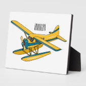 Afbeelding van de Seaplane cartoon Fotoplaat (Zijkant)