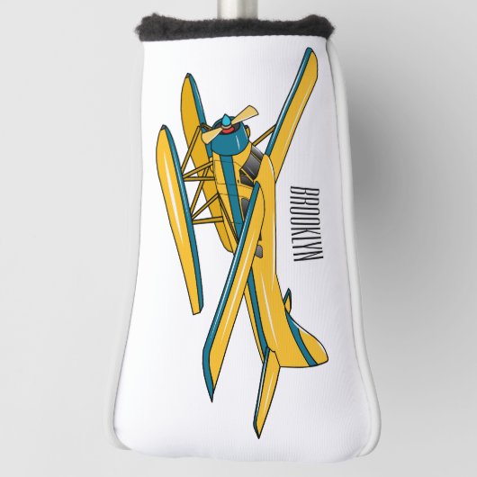 Afbeelding van de Seaplane cartoon Golfheadcover (Draai 90)