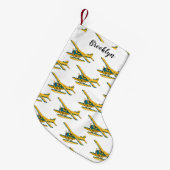 Afbeelding van de Seaplane cartoon Kleine Kerstsok (Voorkant (Hangend))