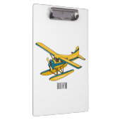 Afbeelding van de Seaplane cartoon Klembord (Rechts)