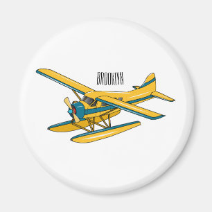 Afbeelding van de Seaplane cartoon Magneet