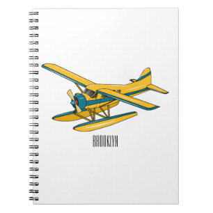 Afbeelding van de Seaplane cartoon Notitieboek