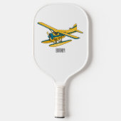 Afbeelding van de Seaplane cartoon Pickleball Paddle (Achterkant)