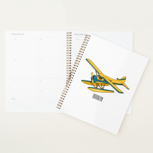 Afbeelding van de Seaplane cartoon Planner (Display)