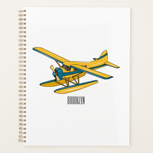 Afbeelding van de Seaplane cartoon Planner (Voorkant)