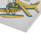 Afbeelding van de Seaplane cartoon Snijplank (Hoek)