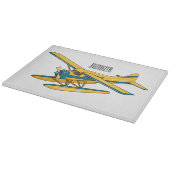 Afbeelding van de Seaplane cartoon Snijplank (Hoek)
