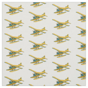 Afbeelding van de Seaplane cartoon Stof