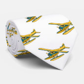Afbeelding van de Seaplane cartoon Stropdas (Opgerold)